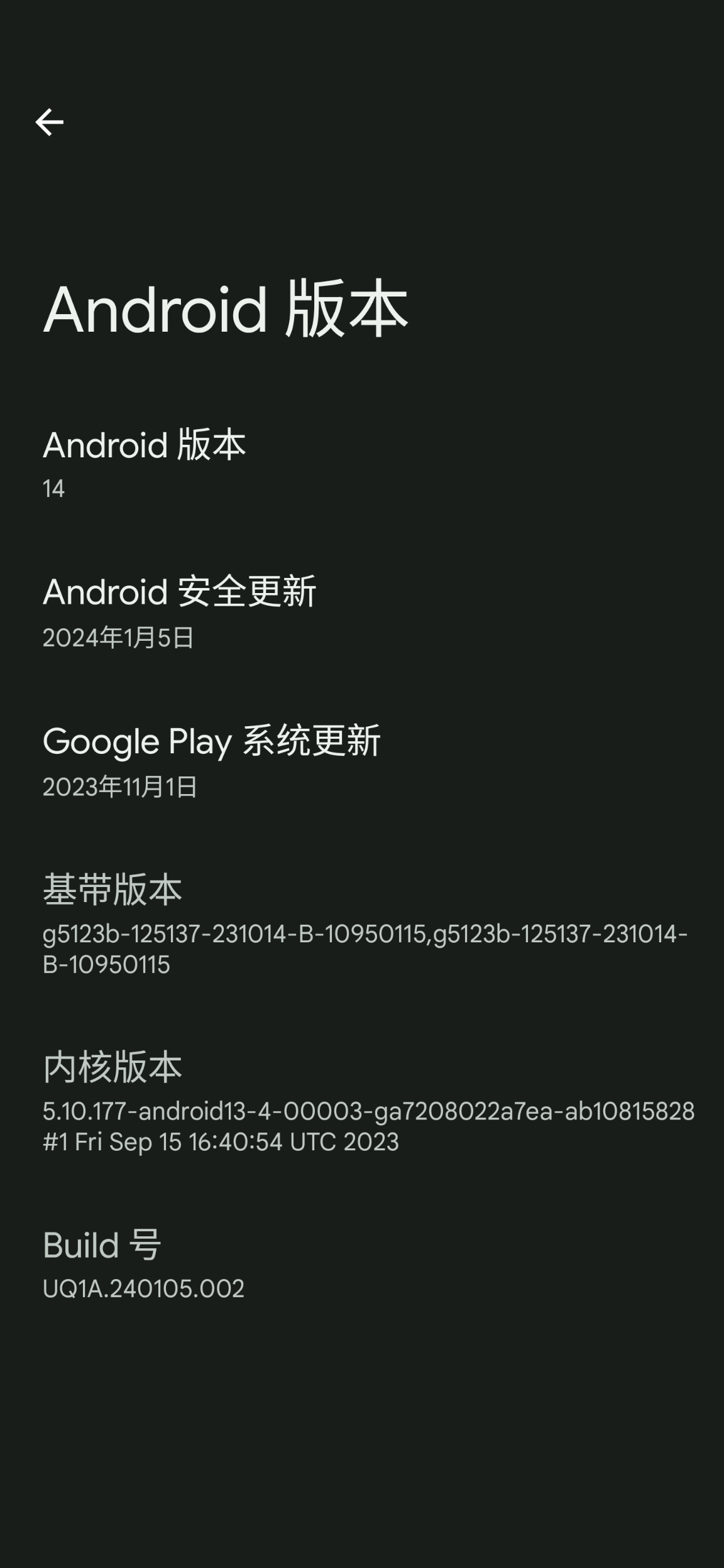 Android version
